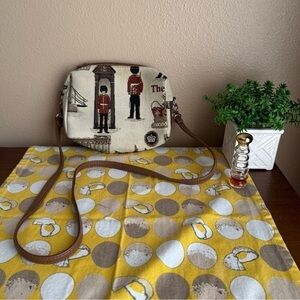 Signare Royal Guard tapestry mini crossbody purse